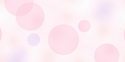 Soft Pink Circles Abstract Background Pastel Colors Gentle Design Feminine Wedding Spring