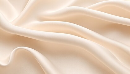 Obraz premium Silk fabric with a wavy texture.
