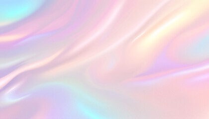 Smooth pastel rainbow colors.