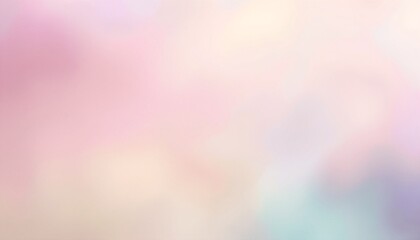 Obraz premium Soft pastel colors blend together to create a calming and soothing background.