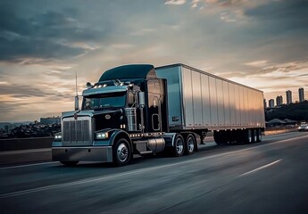 The Efficiency of Semi-Truck Transportation on Highways