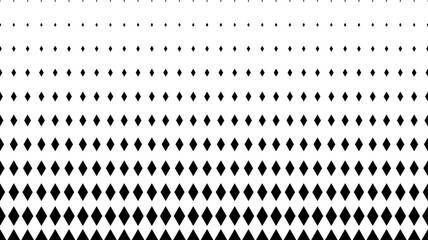 Seamless in one direction Vertical Diamonds Optical halftone effect
