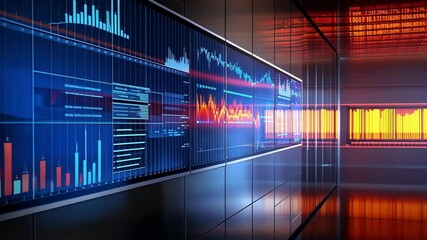 Closeup of a data log display screen revealing a series of thermal profiles and graphs captured during an experiment. The detailed visualizations are rich in data representing temperature