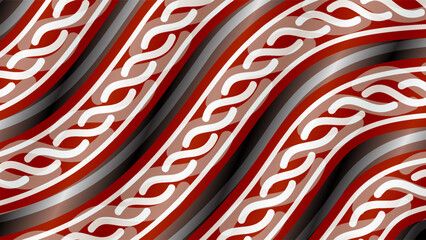 Abstract Woven Metallic Pattern. A minimalist and contemporary abstract background with a clean, woven metal pattern and a modern color palette. Perfect for creating sleek and stylish designs