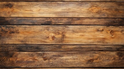 Fototapeta premium A wooden background with warm tones and visible wood grain, providing an organic feel for product photography