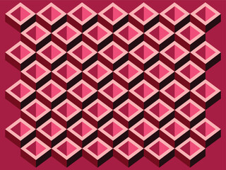 seamless geometric pattern with geometric shapes