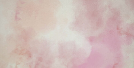 Abstract watercolor art background template. Pink and beige brown watercolor backdrop empty space for text, banner, presentation or product display graphic design