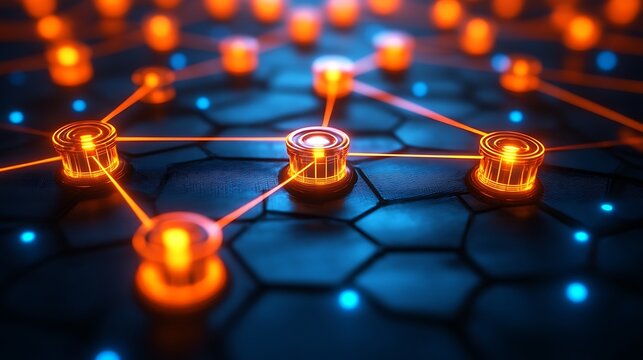 Illuminated Nodes Form a Complex Network System