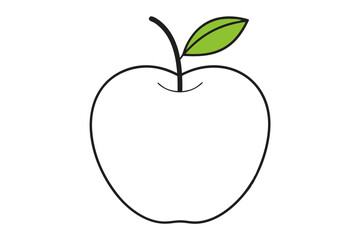 Apple Illustration Vector | Modern & Minimalist Designs