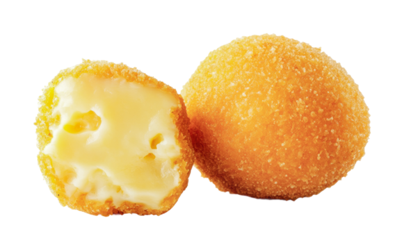 Creamy cheese filled balls offer a delightful snack option for gatherings and parties at any time of the year, cut out