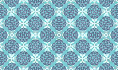 This damask pattern features an elegant, seamless  design perfect for fabric, wallpaper, packaging, and luxury branding. Its classic ornamental motif adds sophistication to various applications.
