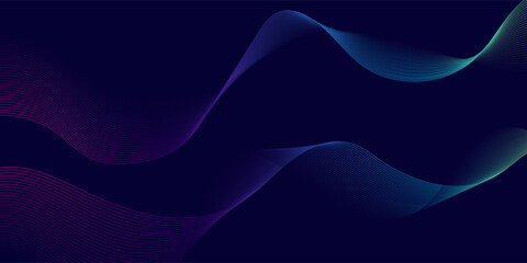 Abstract background design with diagonal blue and pink or purple line pattern. Vector horizontal format for digital luxury business banner, contemporary cover, luxury premium.