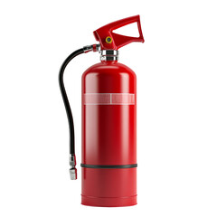 fire extinguisher isolated on white