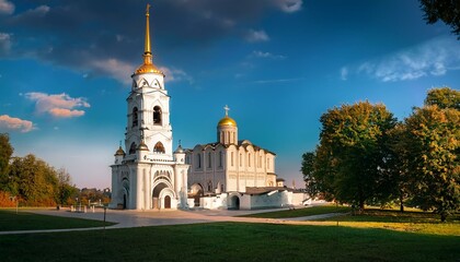 belfry of dormition cathedral vladimir russia