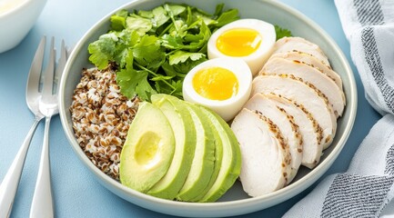 Healthy Quinoa Bowl Meal
