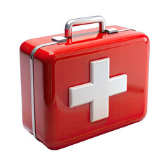 Obraz premium first aid kit isolated
