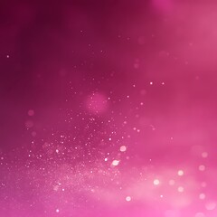 Obraz premium Glittering pink background, bokeh effect, festive design