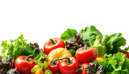 Vibrant, fresh vegetable against pure white backdrop, garlic, harvest