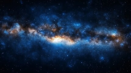 Cosmic Nebula Starfield Celestial Display