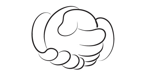 Hand making different geature