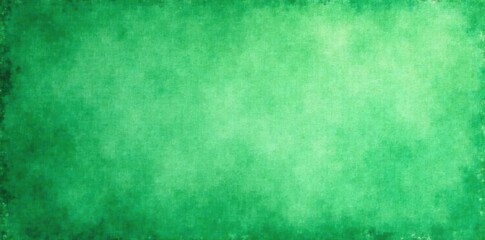 Fototapeta premium Aged green watercolor paper, textured surface, retro, uneven, pattern