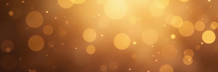 Subtle brown and beige gradient, sparkling gold bokeh, grainy effect , stylish, wallpaper