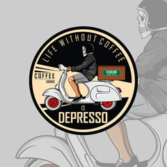 STARLING COFFEE LOGO TEMPLATE