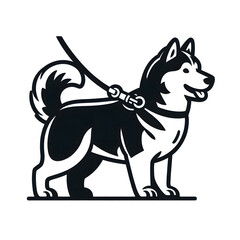 Obraz premium 강아지 일러스트