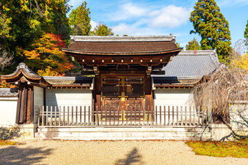 Jingo-Ji temple on Takao mountain in autumn, Kyoto, Japan
