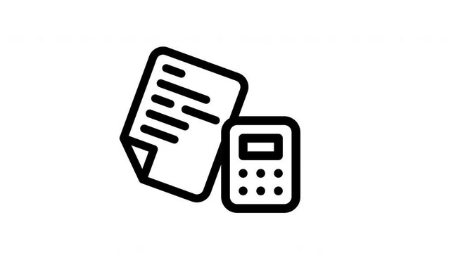 estimation animated icon