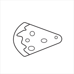 Pizza slice icon