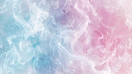 Obraz premium Whimsical Frozen Water in Dreamy Pastel Hues