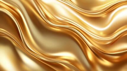 Obraz premium Gold Fabric Drape Abstract Background