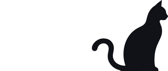 cat vector silhouettes