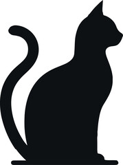cat vector silhouettes