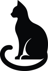cat vector silhouettes