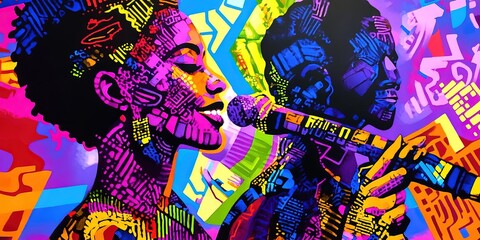 contemporary juneteenth with modern black american