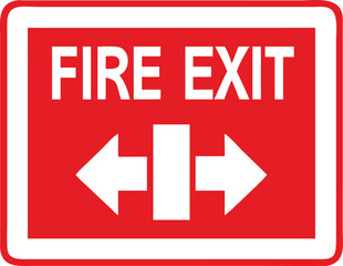 Emergency fire exit sign. running man icon to door. Exit emergency arrow sign vector image. Fire evacuation sign. warning sign plate logo stock images illustration.
