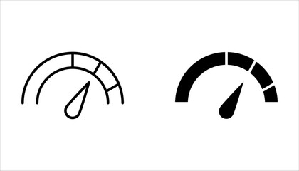 Fototapeta premium volume control icon set. volume control on white background.