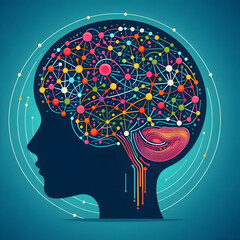 뇌 과학 일러스트