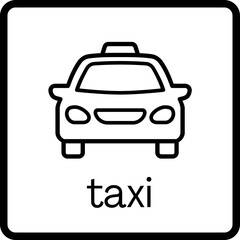 Transportation Coloring Flash Cards (TAXI)