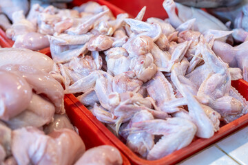 Raw Whole Chicken Wings