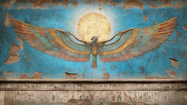 Sun Dis Egyptian Winged Sun Disk Meaning