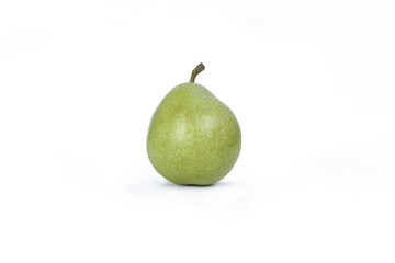 Pears fruits in white background 