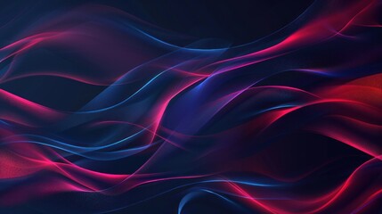 Obraz premium Abstract Neon Waves
