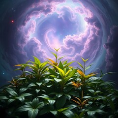 Jungle Nebula Crystallization