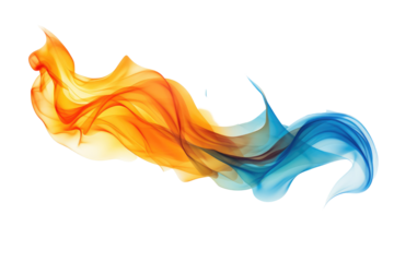  fire flame on transparent background