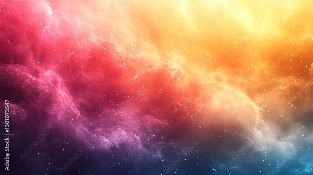 Wall mural this abstract pastel rainbow gradient background features a grainy texture and soft noise effect, cr