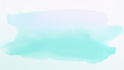 Obraz premium 흰 배경에 파스텔 톤의 부드러운 물감이 번져있다