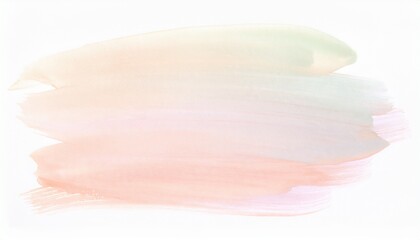 흰 배경에 파스텔 톤의 부드러운 물감이 번져있다